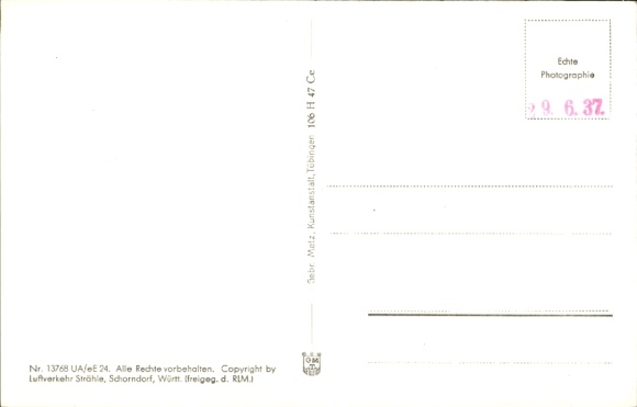 Postcard Schweigmatt Raitbach Schopfheim in Baden, aerial photograph, Hohe Möhr