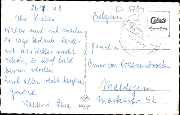 Ak Liesen Hallenberg Sauerland, Ortsansichten