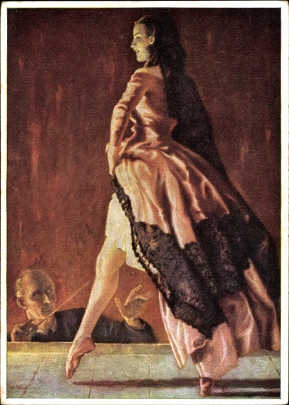 Artist Postcard Engelhard, Julius U., top dance, conductor, HDK 179