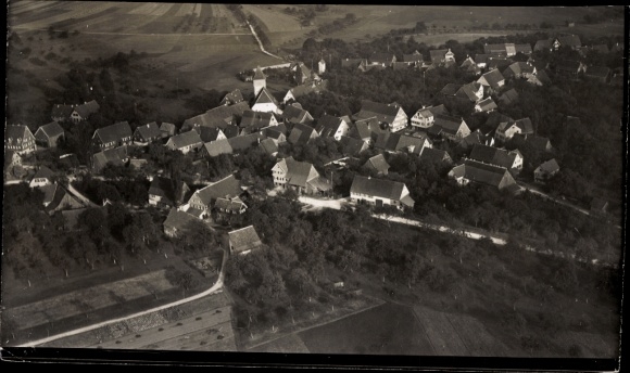 Foto Spielberg Altensteig im Schwarzwald, Fliegeraufnahme