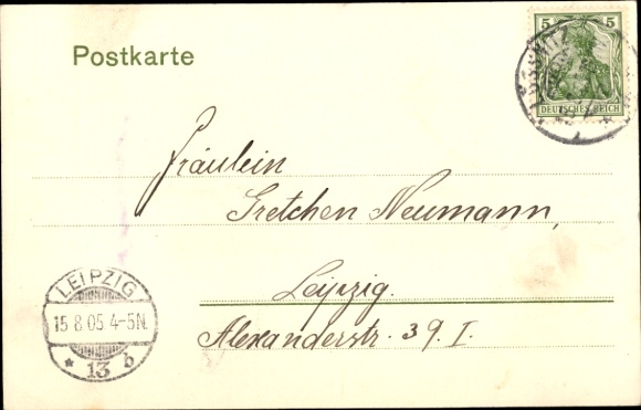 Postcard Lößnitz Lössnitz in the Erzgebirge, town hall square