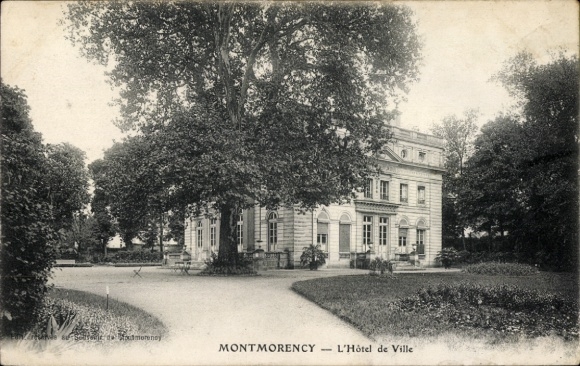 Ak Montmorency Val d’Oise, Rathaus