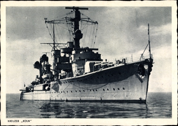 PC German warship, Cologne, light cruiser, Reichsmarine, Kriegsmarine