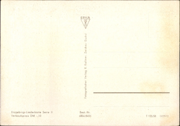 Song Postcard Der Rutschwanz, Hans Soph, 1904