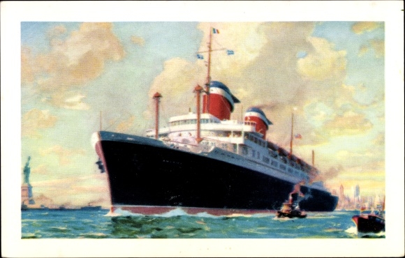 Ak Stoomschip SS America, USL