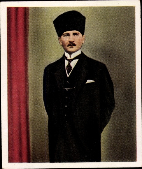 Collector's picture The Post-War Period No. 95, November 1925, Kemal Pasha, Turkish military leader
