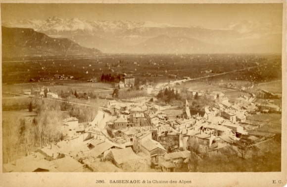 Photo Sassenage Isère, la Chaine des Alpes