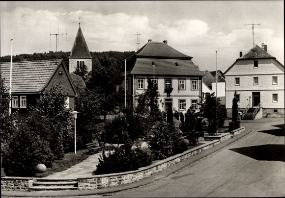 KP Mackenzell Hünfeld w Hesji, przekrój ulicy