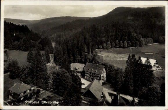 Ak Allerheiligen Oppenau im Schwarzwald, Kurhaus