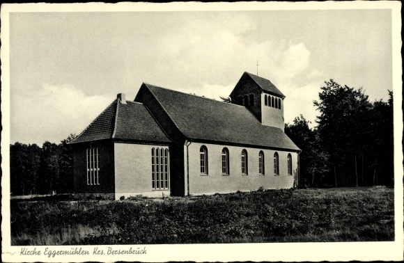 Ak Eggermühlen in Niedersachsen, Kirche