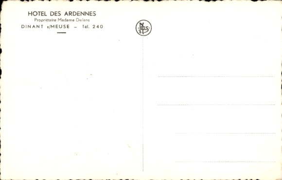 KP Dinan Côtes-d'Armor, Hotel des Ardennes