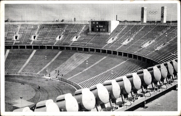 KP Berlin Charlottenburg Westend, Igrzyska Olimpijskie 1936, Reichssportfeld, Stadion Olimpijski