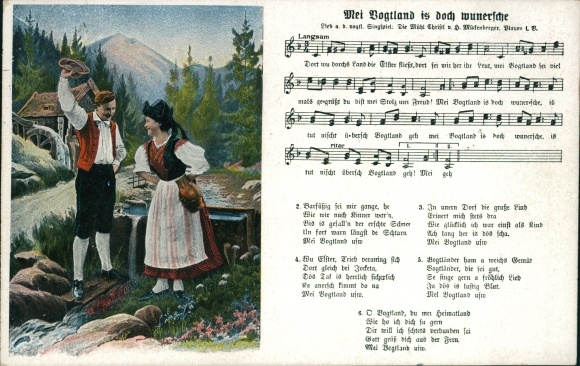 Song Ak Mei Vogtland is nog steeds geweldig, Hilmar Mückenberger, kostuums