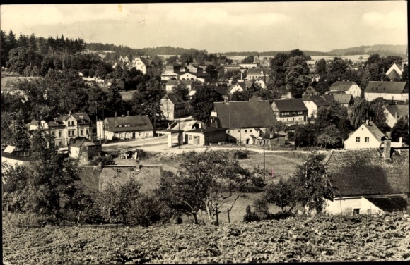Ak Neusalza Spremberg in Sachsen, Blick von den Schmiedesteinen