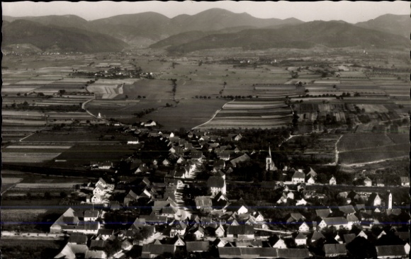 Ak Eschbach in der Pfalz, Fliegeraufnahme