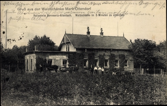 PC Mark Ottendorf Bennewitz Saxony, Inn Waldschänke