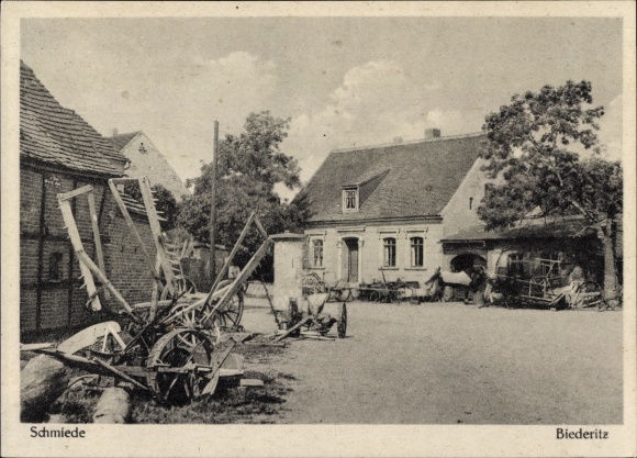 KP Biederitz w Saksonii Anhalt, kuźnia