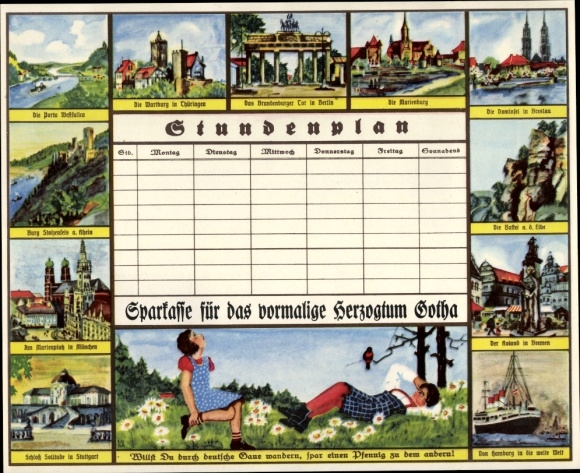 Dienstregeling Sparkasse Klingenthal Kassenstelle Zwota - gebouw uit Duitse wijken rond 1930