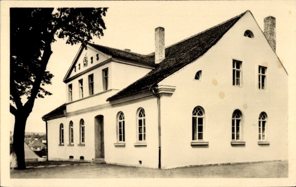 Ak Freyburg an der Unstrut, Jahnmuseum, alte Architektur, historische Fenster, baulicher Stil