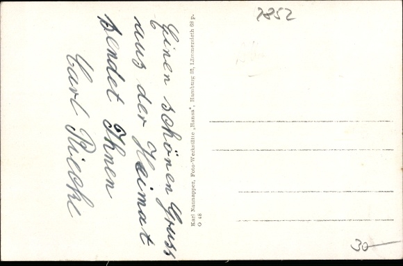 Postcard Ringstedt Geestland Lower Saxony, restaurant and department store Joh. Döscher