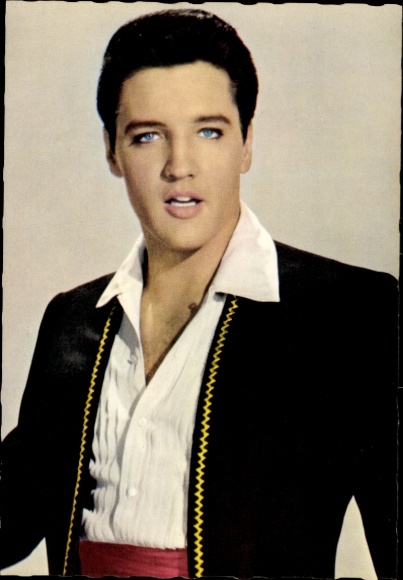 KP piosenkarz i aktor Elvis Presley, portret