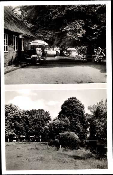 Postcard Büchen in the Duchy of Lauenburg, Pension to Dückerschleuse
