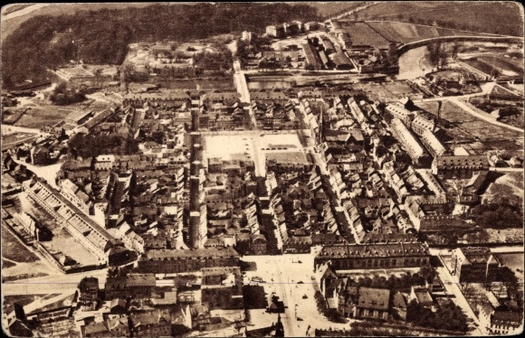 PC Saarlouis in Saarland, aerial view
