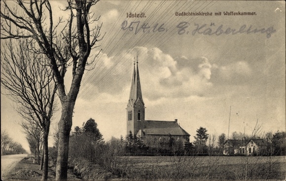 PC Idstedt Schleswig Holstein, Memorial Church with armory