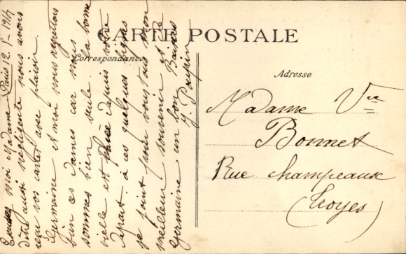 Ansichtkaart Parijs IV, Place de la Bastille, La Colonne de Juillet