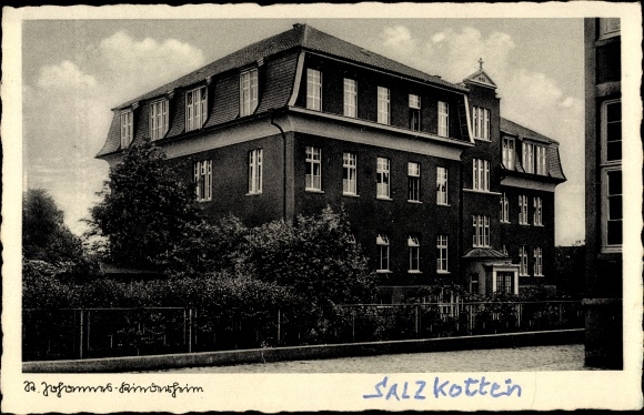 Ak Salzkotten in Westfalen, kindertehuis St. Johannes