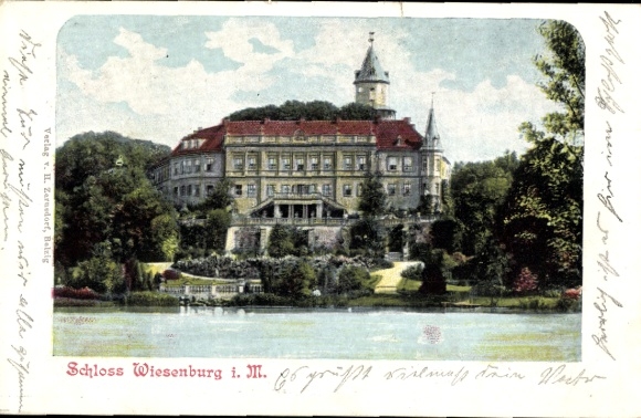 Ak Wiesenburg in de Mark, kasteel