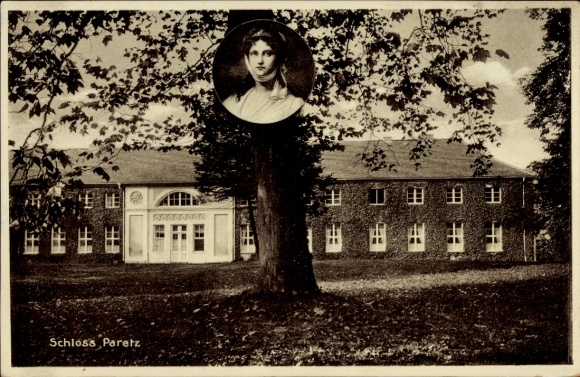 Postcard Paretz Ketzin an der Havel, Castle