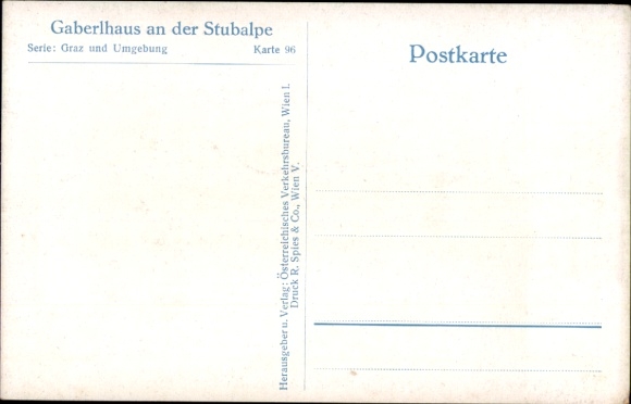 Postcard Salla Styria, Stubalpe, Gaberlhaus, Winter