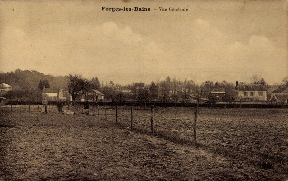 Ak Forges les Bains Essonne, Vue Generale