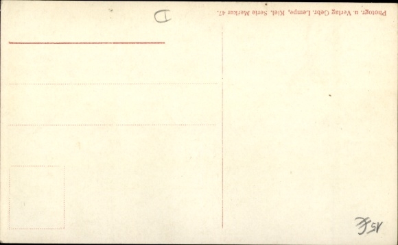 Ak Duitse onderzeeër, U-boot, U 8, Kruppsche Werft Kiel, NPG, GLK