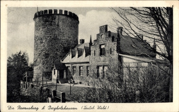 Ak Borgholzhausen in Westfalen, Burg Ravensberg, Ravensburg