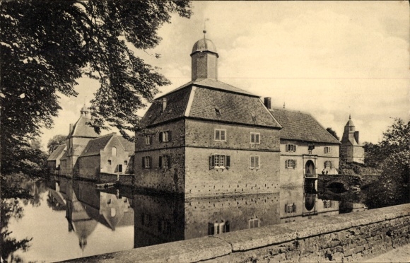 Postcard Herbern Ascheberg in Münsterland Westphalia, Westerwinkel Castle