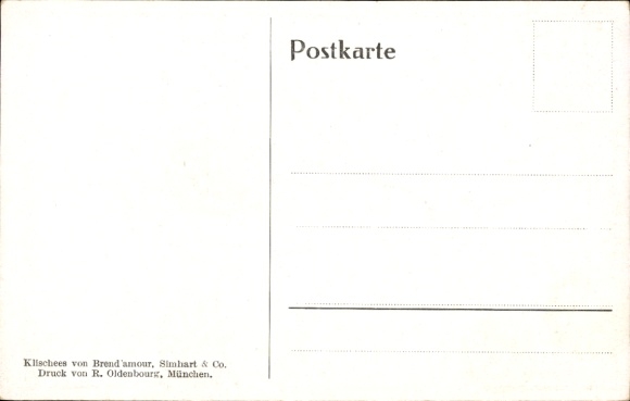 Artist Postcard Klein, Richard, Sacrifice Day 1916, Bavarian Arts and Crafts Association, Red Cross