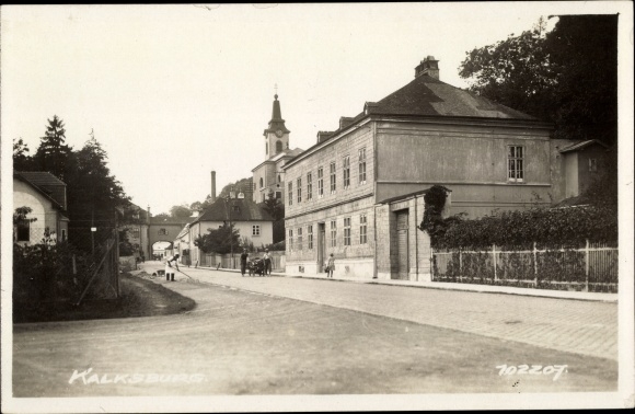 Photo Postcard Vienna 23 Liesing Kalksburg, street section