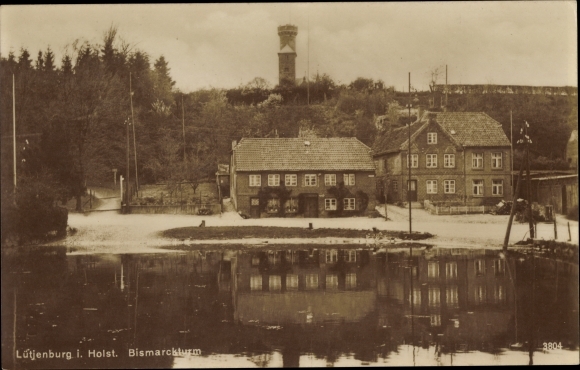 Ansichtkaart Lütjenburg in Holstein, Bismarcktoren