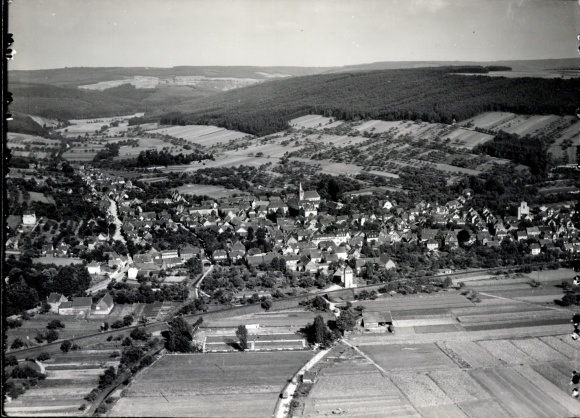 Foto Bad König im Odenwald, Fliegeraufnahme