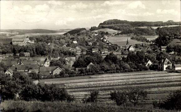 Ak Kranichfeld in Thüringen, Gesamtansicht