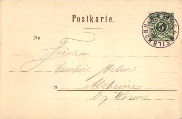 Artist Chromo-Litho Schmohl, P., Marbach in Baden Württemberg, Street, Schillerhaus