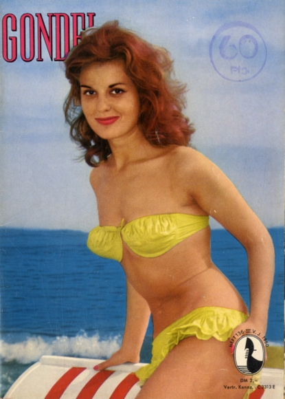 Pin Up Akt Erotik Akt Magazin Gondel Heft 136 1960