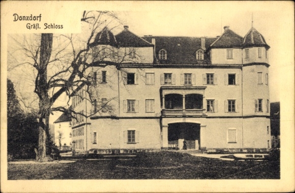 Ak Donzdorf in Württemberg, Gräfl. Schloss,  Architektur, 