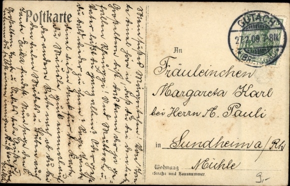 Photo Postcard Gutach im Breisgau Black Forest, dancers in Black Forest costumes