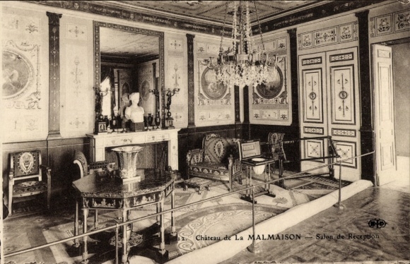 KP Rueil Malmaison Hauts de Seine, zamek, Salon