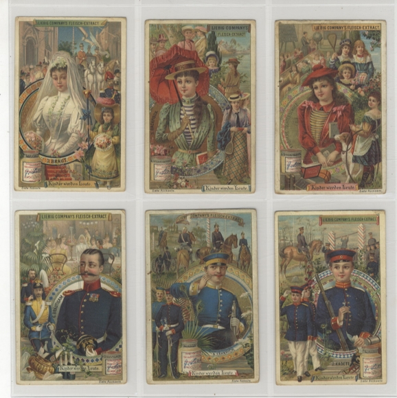 Liebig pictures series A 298 children become people 1895