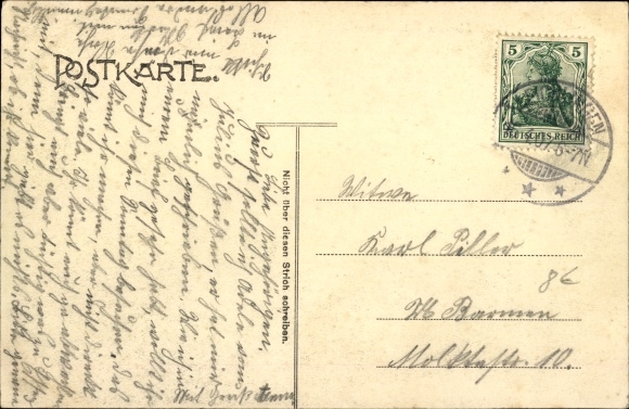 KP Roderbirken Leichlingen w Nadrenii, parcela przy sanatorium