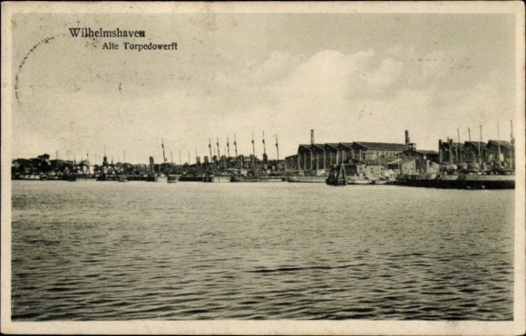 Wilhelmshaven on the North Sea, old torpedo shipyard